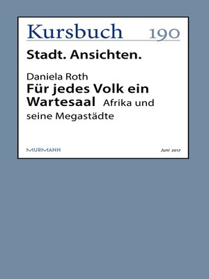 cover image of Für jedes Volk ein Wartesaal